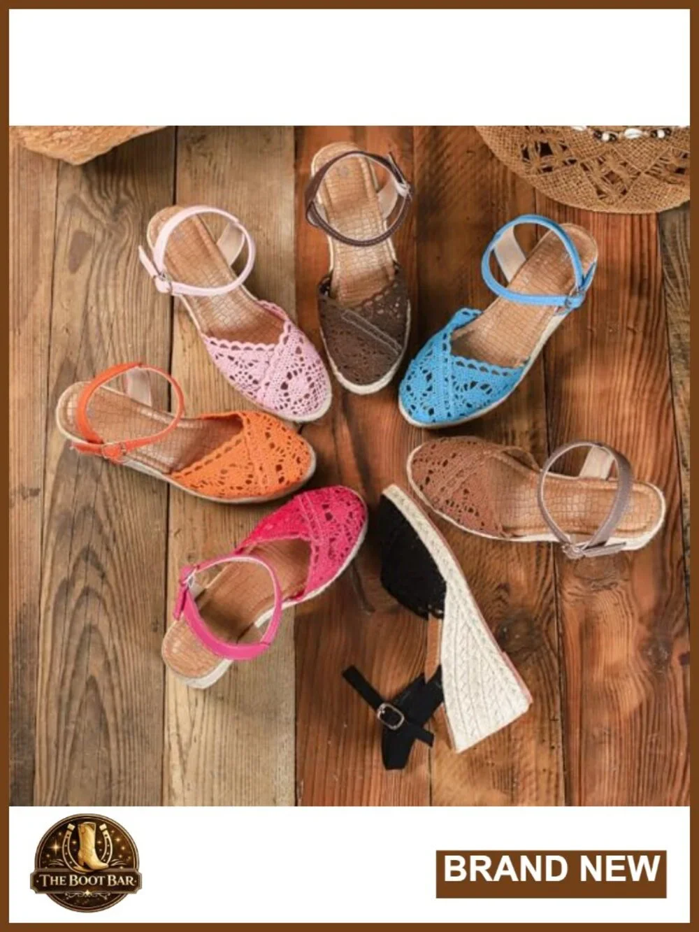 Closed Toe Wedge Sandals Woven Espadrille Ankle Strap Buckle Summer Beach Boho